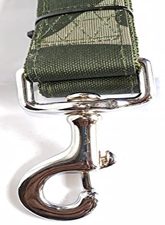 Pups&Pets حزام ومقود قابل للتعديل بنقشة عسكرية للكلاب من Pups&Pets للكلاب الكبيرة والضخمة، حزام للجسم بتصميم عسكري وخطاف ثقيل (مقاس كبير جدًا). - Image 4